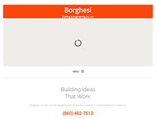 Tablet Screenshot of borghesibuilding.com